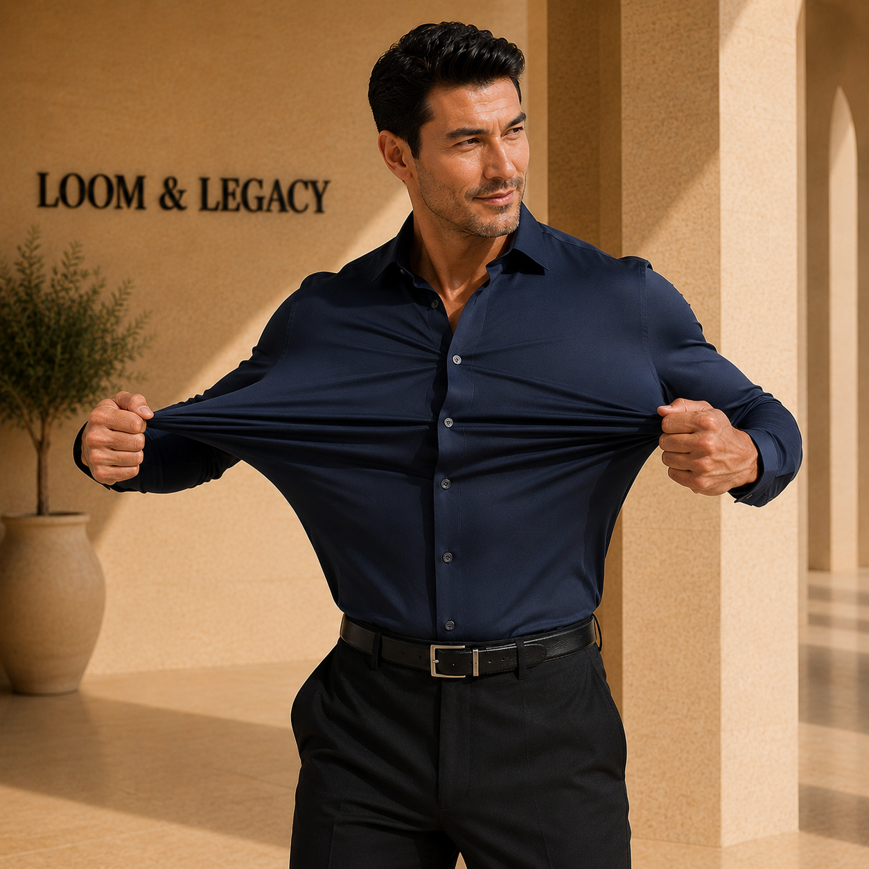 Camisa Premium Sin Plancha - Elasticidad Total